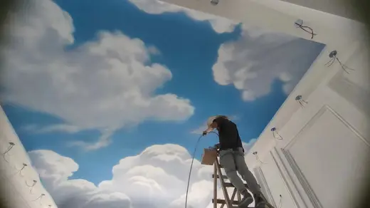 商业空间壁画 394
