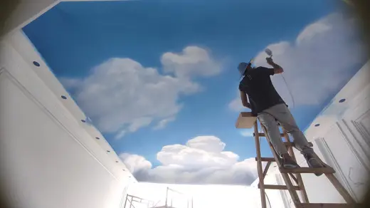 商业空间壁画 407